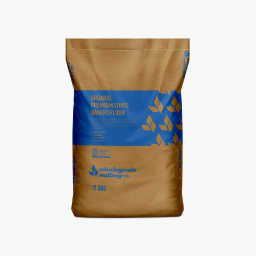 Organic Premium White Bakers Flour - 12.5 kg
