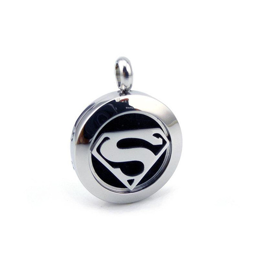 20mm Stainless Steel Diffuser Pendant - Superman 