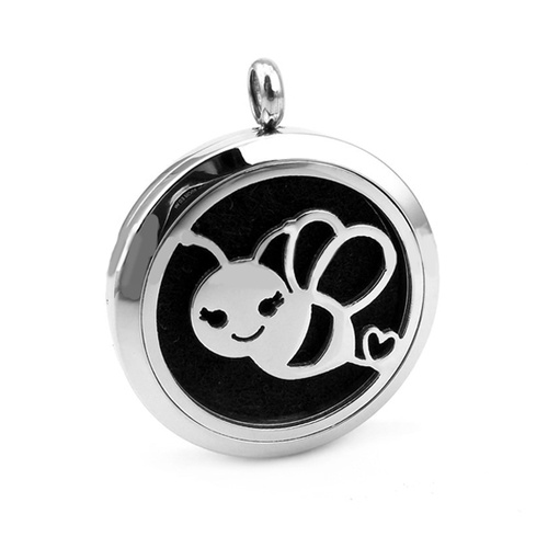 Stainless Steel Diffuser Pendant - Bumble Bee