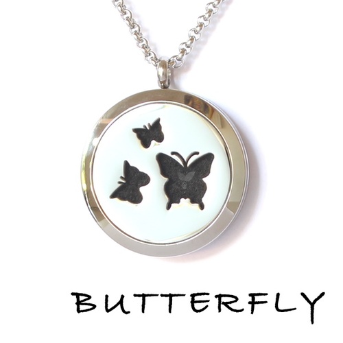 Stainless Steel Diffuser Pendant - Butterfly