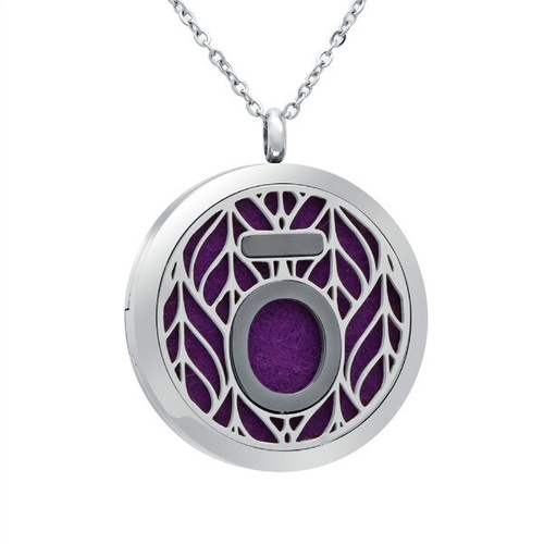 Stainless Steel Diffuser Pendant - doTERRA Silver