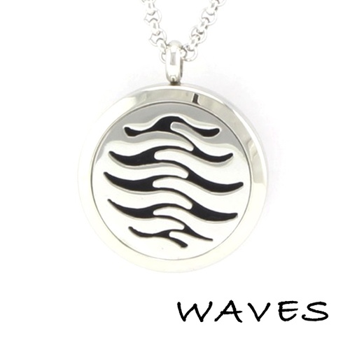 Stainless Steel Diffuser Pendant - Waves