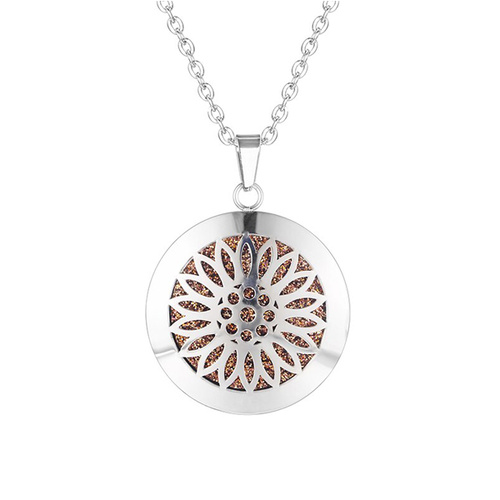 Stainless Steel Diffuser Pendant - Sunflower Simple