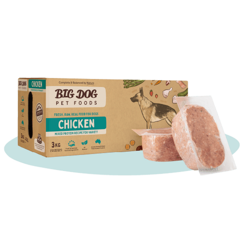 Big Dog BARF Dog Raw Food - Chicken 3kg - In Store Pick Up Only