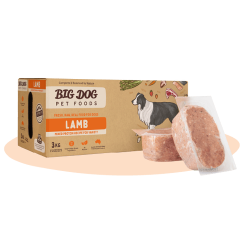 Big Dog BARF Dog Raw Food - Lamb 3kg - In Store Pick Up Only