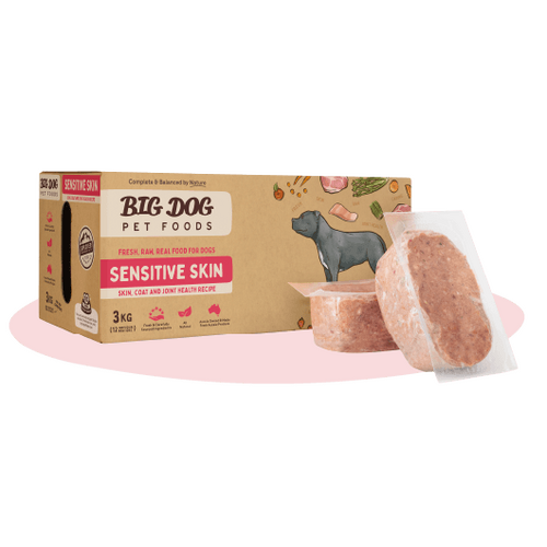 Big Dog BARF Dog Raw Food - Sensitive Skin 3kg - In Store Pick Up Only