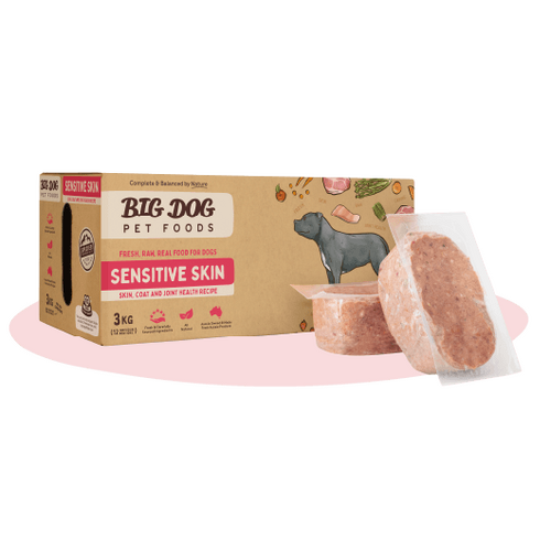 Big Dog BARF Dog Raw Food - Sensitive Skin 3kg - In Store Pick Up Only