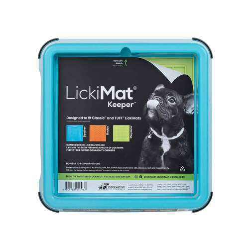 LickiMat Keeper Bowl For Slow Feeder Mats - Blue