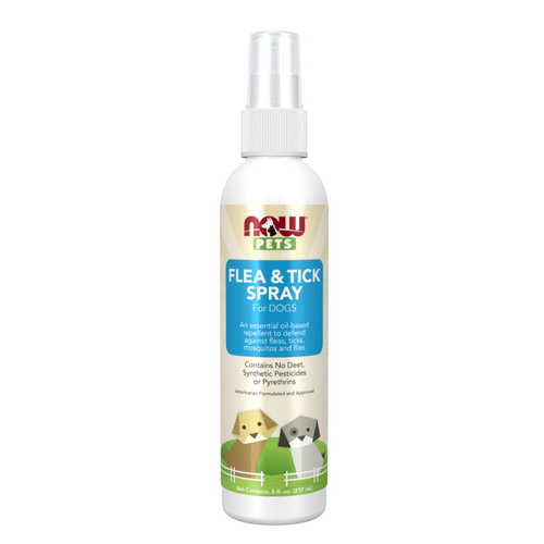 Now Pets F & T Spray for Dogs - 237ml