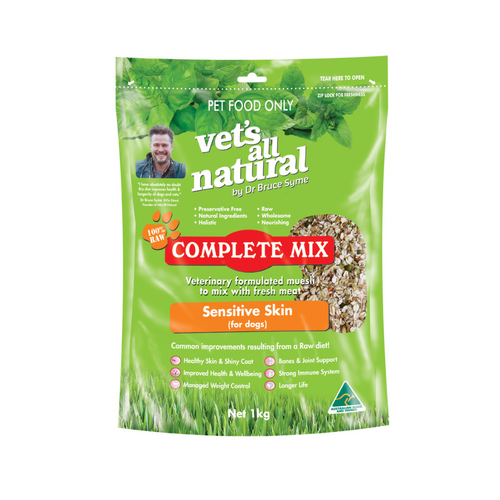 Vets All Natural Complete Mix Sensitive Skin - 1 kg