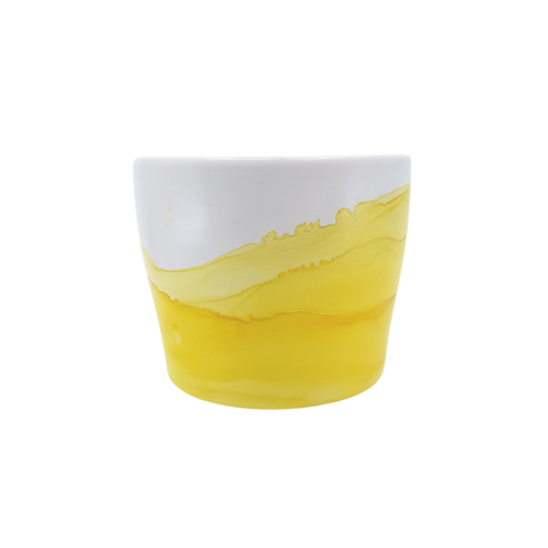 Plant Pot - Single Colour Pop Yellow