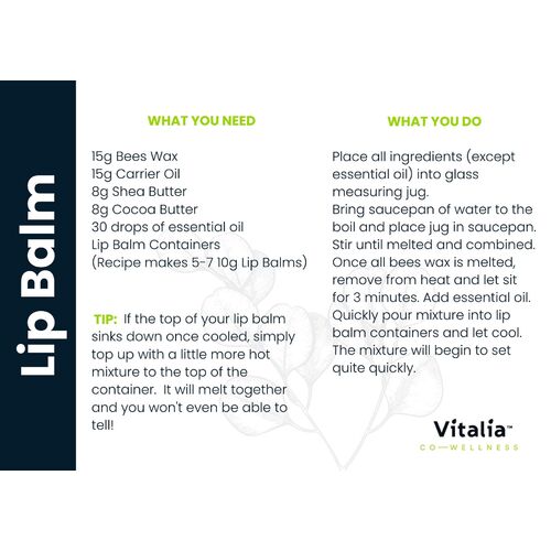 Recipe Card - Lip Balm
