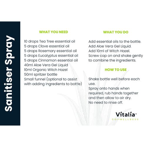 Recipe Card - Hand Sanitiser