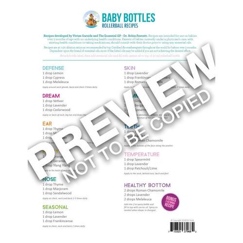Baby Bottles Recipes - 10 Pack