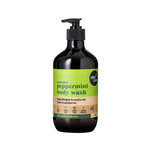 Simply Clean Peppermint Body Wash - 500ml
