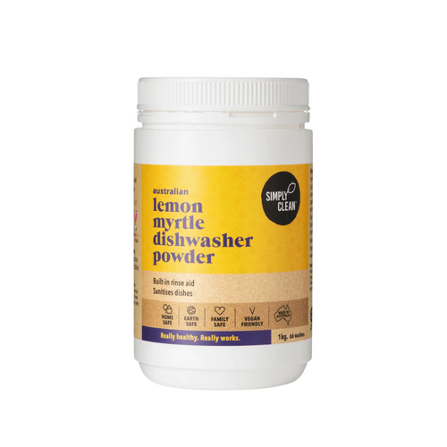 Simply Clean Dishwasher Powder Lemon Myrtle - 1kg