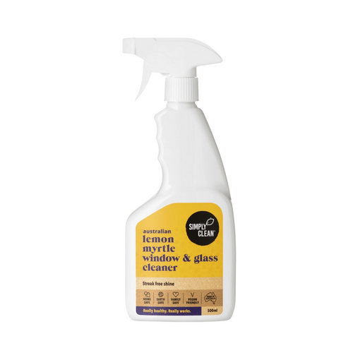 Simply Clean Lemon Myrtle Window & Glass Cleaner - 500ml