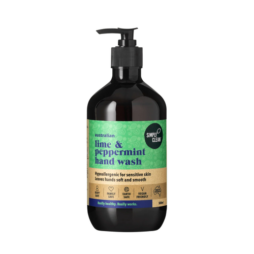 Simply Clean Hand Wash Lime & Peppermint - 500ml