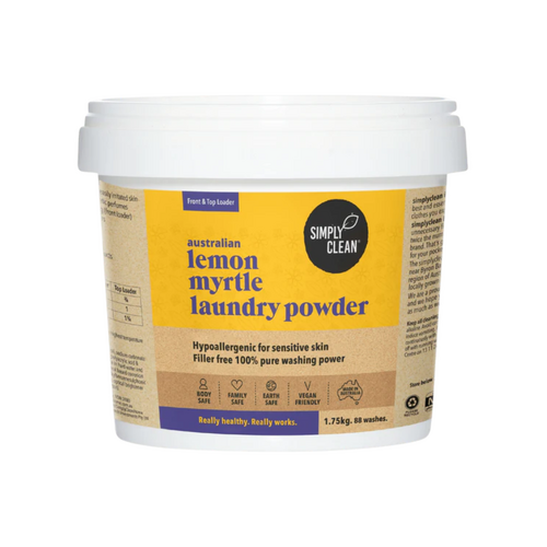 Simply Clean Laundry Powder Lemon Myrtle - 1.75kg