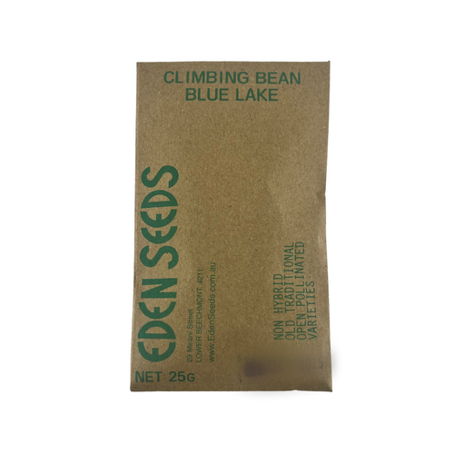Eden Seeds - Climbing Bean Blue Lake (Not shipped to W.A.)