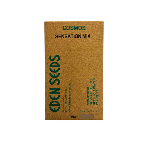 Eden Seeds - Cosmos Sensation Mix (Not shipped to W.A.)