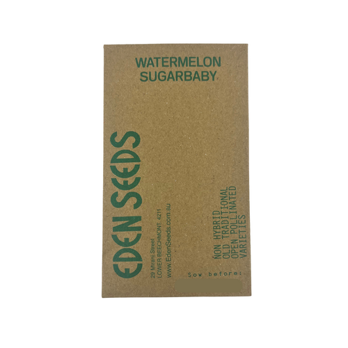 Eden Seeds - Watermelon Sugarbaby (Not shipped to W.A.)