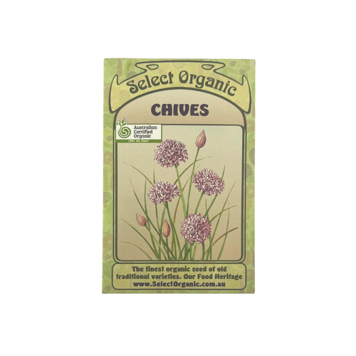 Select Organic Seeds - Chives (Not shipped to W.A.)