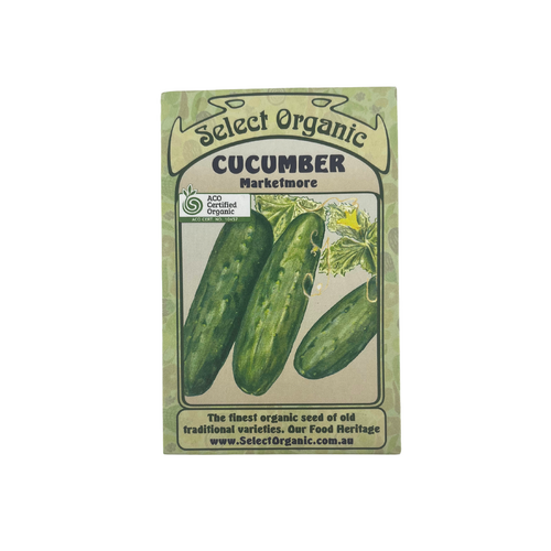Select Organic Seeds - Cucumber Marketmore (Not shipped to W.A.)
