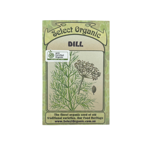 Select Organic Seeds - Dill (Not shipped to W.A.)