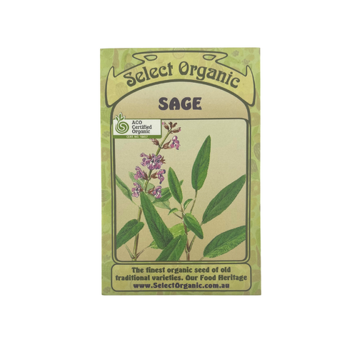 Select Organic Seeds - Sage (Not shipped to W.A.)