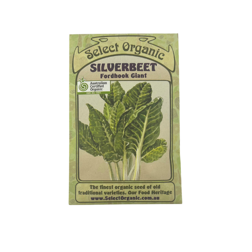Select Organic Seeds - Silverbeet Fordhook Giant (Not shipped to W.A.)