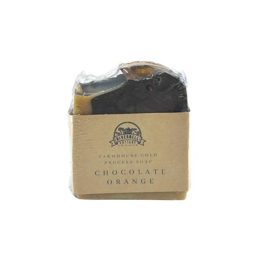 Cold Process Olive Oil Soap - Chocolate & Orange