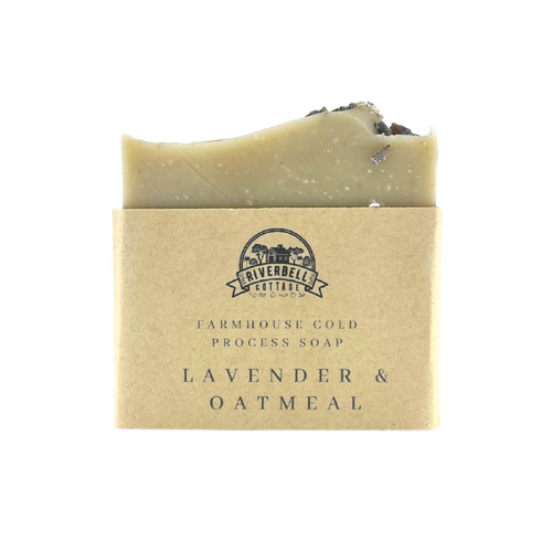 Cold Process Olive Oil Soap - Lavender & Oatmeal