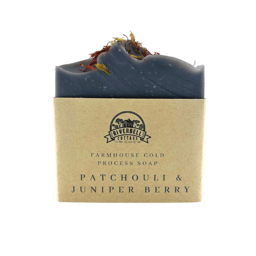 Cold Process Olive Oil Soap - Patchouli & Juniper Berry