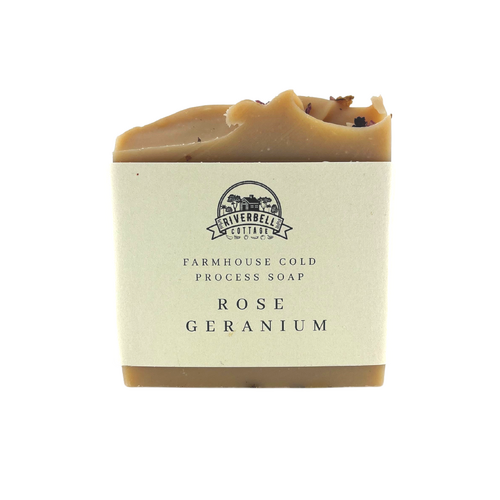 Cold Process Olive Oil Soap - Rose Geranium