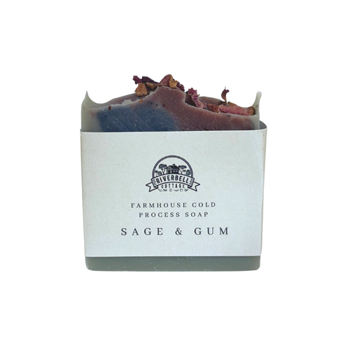 Cold Process Olive Oil Soap - Sage & Gum