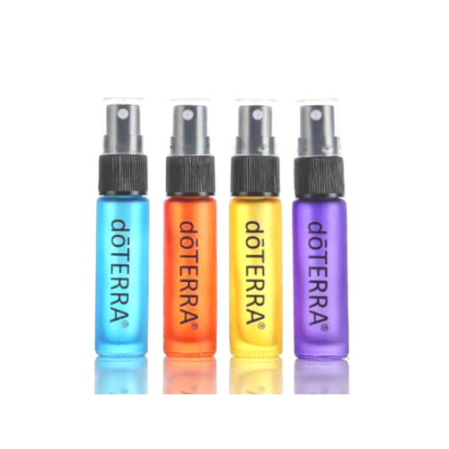 10ml doTERRA Coloured Spray Bottles - 4 Pack