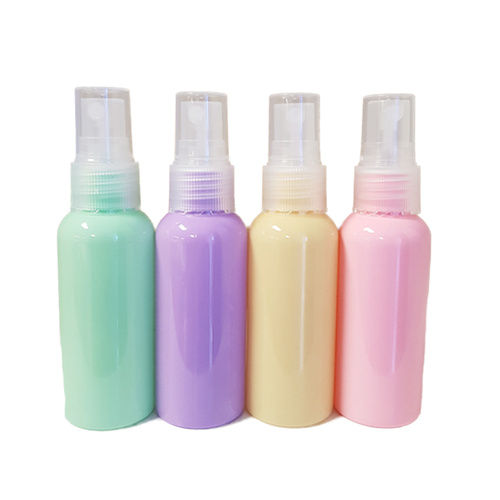 50ml Coloured Spritzer Bottles - 4 Pack Plastic