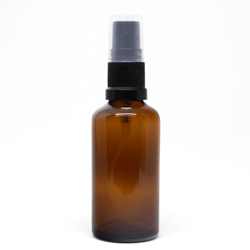 50ml Amber Glass Spritzer Bottle