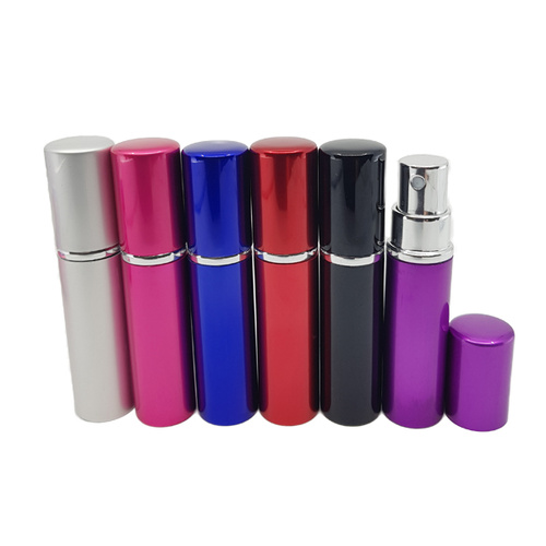 Aluminium 5ml Plain Perfume Spritzers