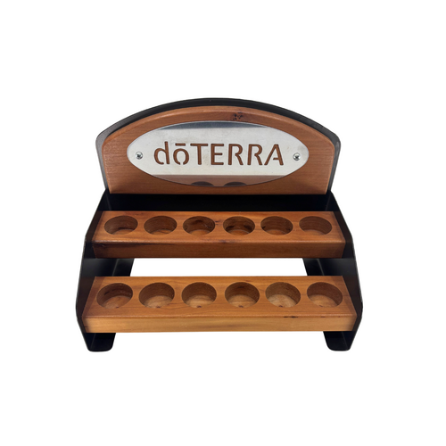 doTERRA Timber Oil Stand - 2 tier 12x 15ml