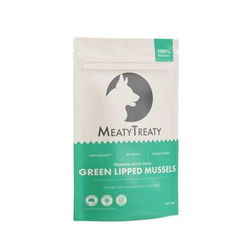 Freeze Dried Green Lipped Mussels - 50g