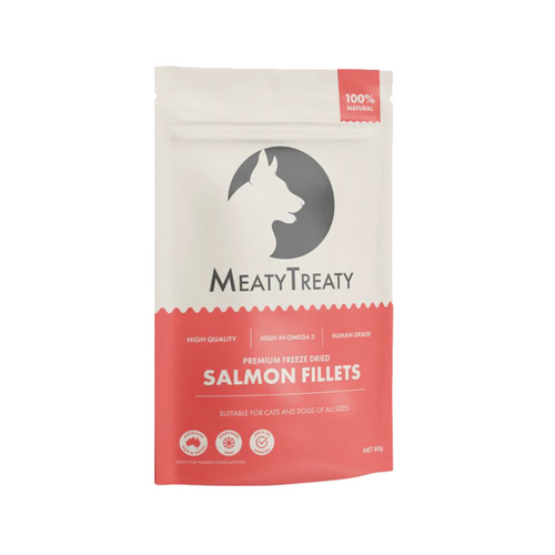 Freeze Dried Salmon Fillets - 80g