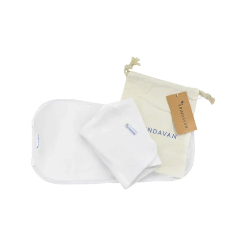 Reusable Castor Oil Pack & Insert - White