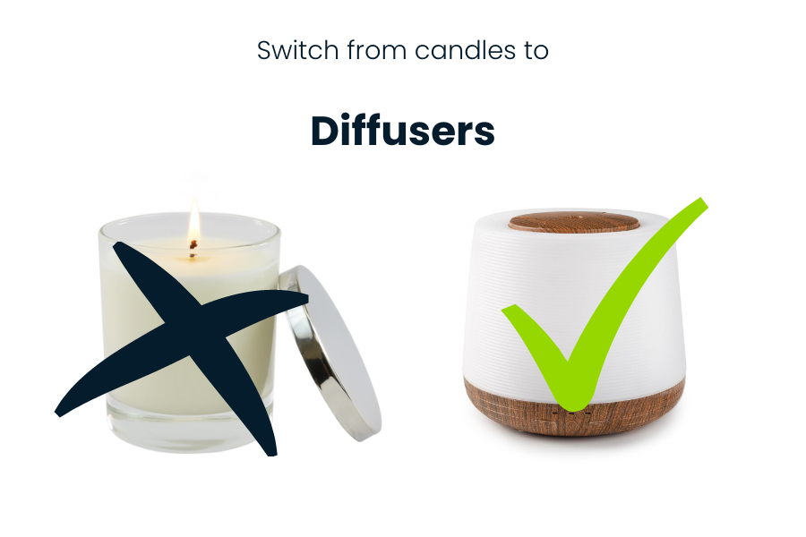 Switch from Candles to Diffusers