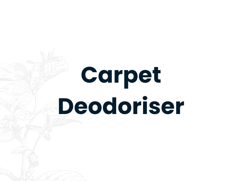 Carpet Deodoriser Recipe Vitalia Australia