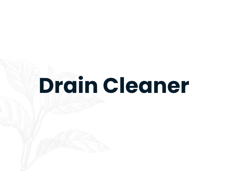 Drain Cleaner Recipe Vitalia Australia